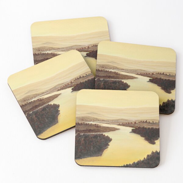 Item preview, wide country - in warm colors designed and sold by art paintings.