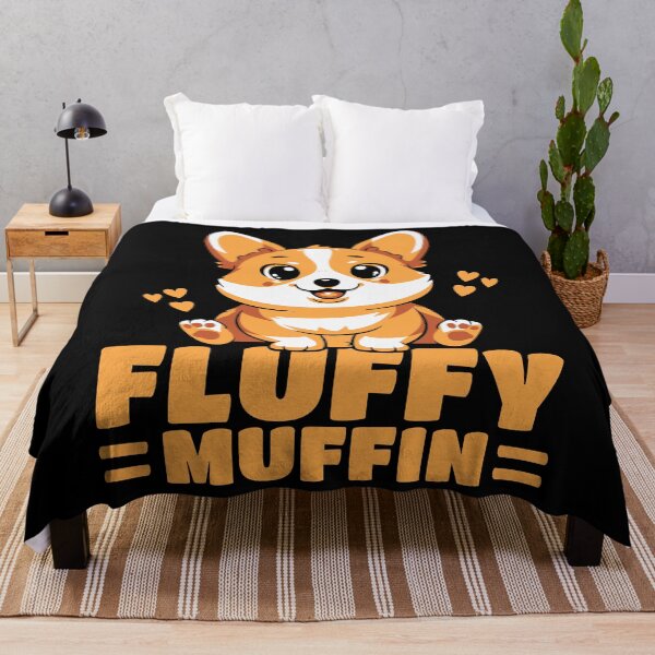 Item preview, Fluffy Muffin Cute Corgi Puppy Love and Happiness designed and sold by PrintCrafting.