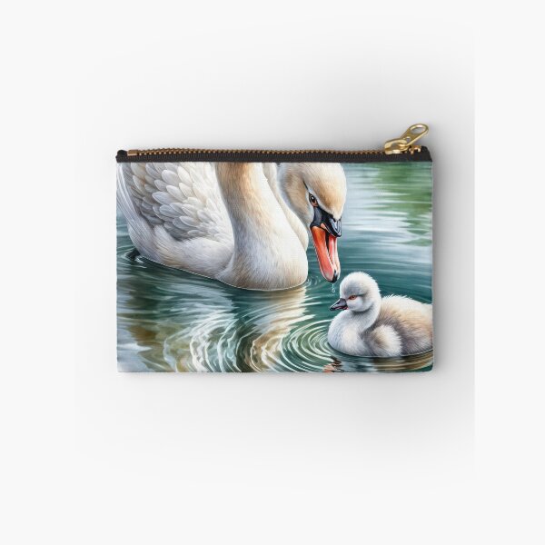 Item preview, Mother Swan With Cygnet designed and sold by Maria Dryfhout.