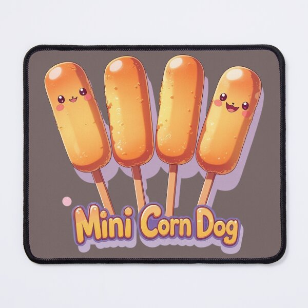 Item preview, Cute Kawaii Mini Corn Dog - Sweet Korean Street Food Art designed and sold by TopUpDesign.