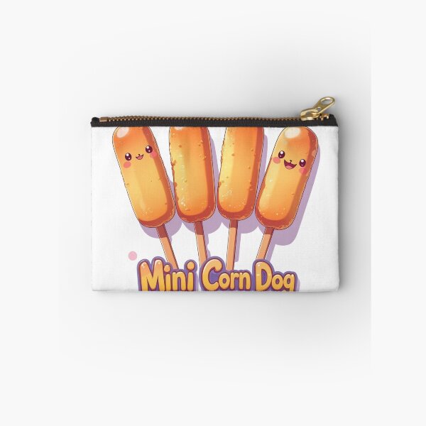 Item preview, Cute Kawaii Mini Corn Dog - Sweet Korean Street Food Art designed and sold by TopUpDesign.