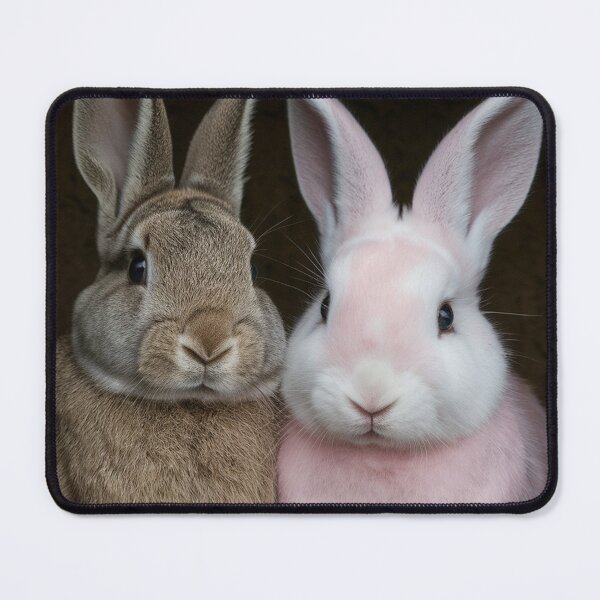 Item preview,   Serene Scene of Rabbits Emerging from a Burrow designed and sold by AnimalAirtistry.