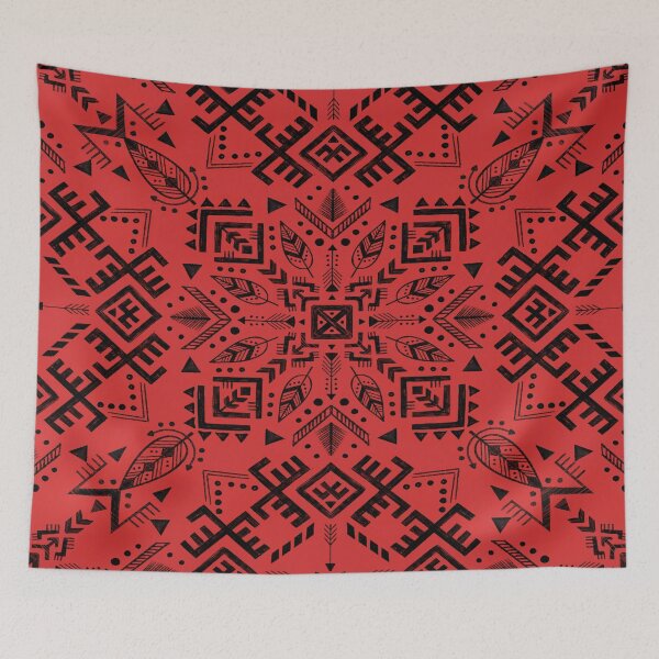 Item preview, Native American-inspired motif designed and sold by TheTravelingOwl.