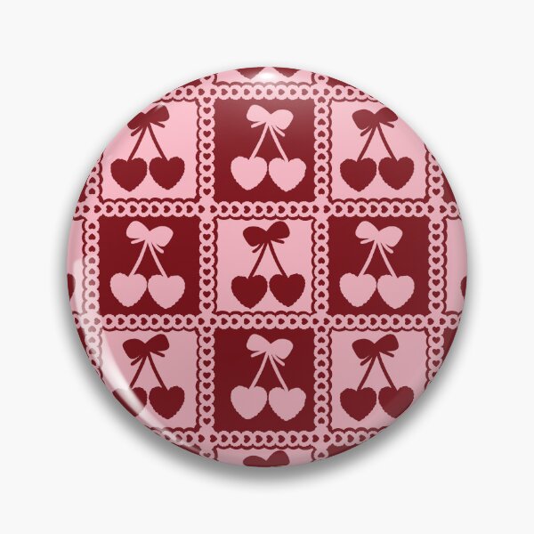 Item preview, Cherry hearts, lace checkers  designed and sold by Osaseredesigns.