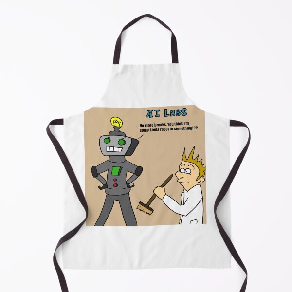 Item preview, AI funny cartoon robot design designed and sold by Grant Wilson.