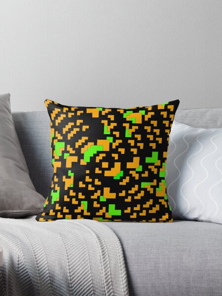 Item preview, Black, orange and green pattern designed and sold by Gargotaire.