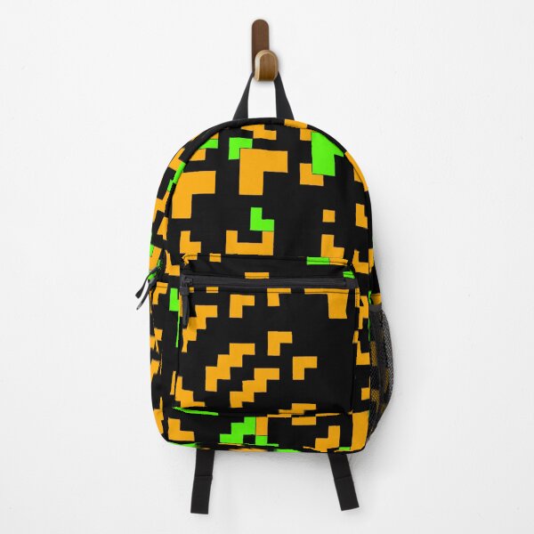 Item preview, Black, orange and green pattern designed and sold by Gargotaire.