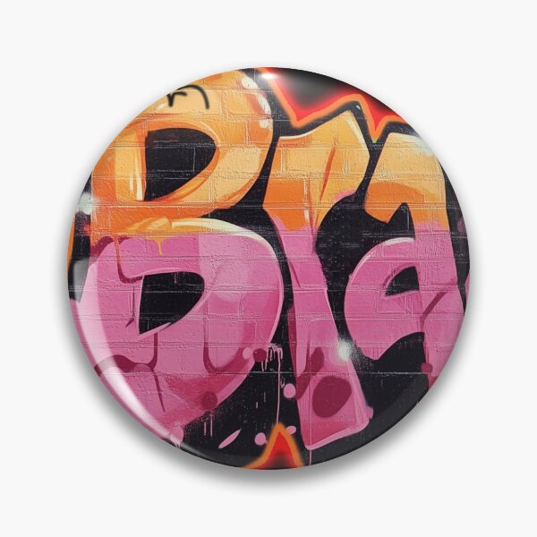 Item preview, Graffiti - Brazz - Orange Pink Crush Soda (Red Outline, Transparent) designed and sold by Brazz Official.