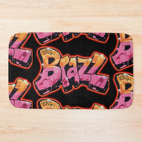 Item preview, Graffiti - Brazz - Orange Pink Crush Soda (Red Outline, Transparent) designed and sold by Brazz Official.