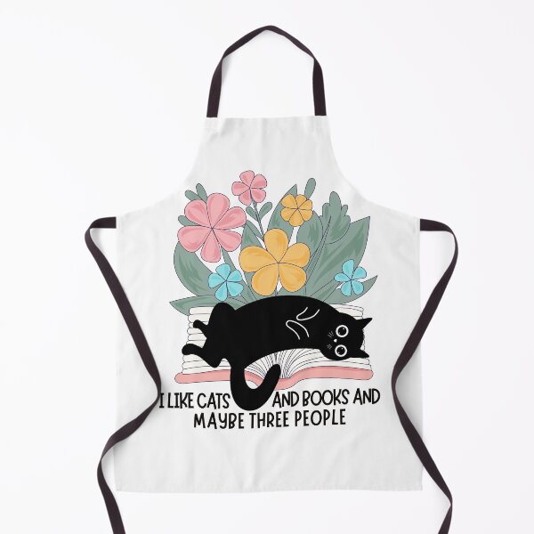 Item preview, I Like Cats And Books And Maybe Three People designed and sold by GroovyFusion.