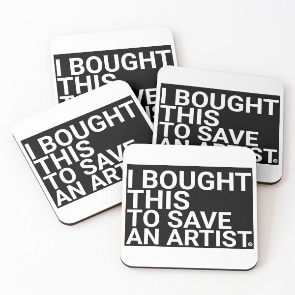 Item preview, I bought this to save an artist – Minimalist Art & Provocative Message designed and sold by petiteToulon.