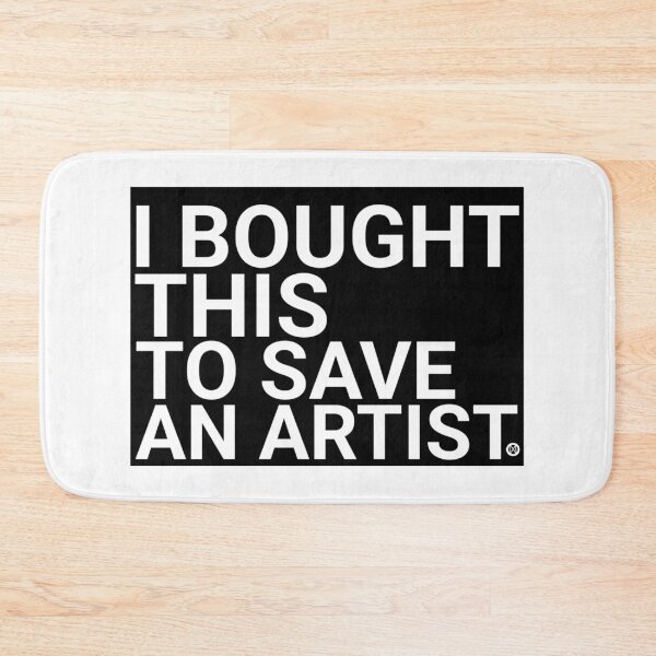 Item preview, I bought this to save an artist – Minimalist Art & Provocative Message designed and sold by petiteToulon.