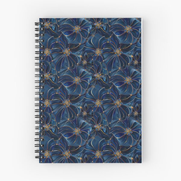 Item preview, Dark Blue Floral Pattern | Seamless Design designed and sold by Aramdesing.