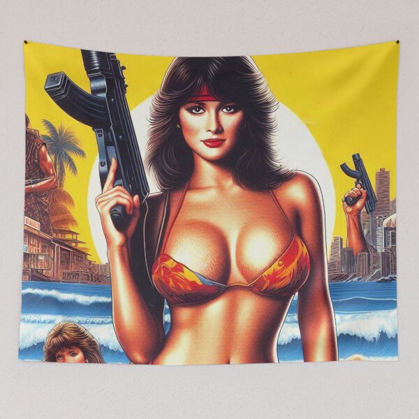 Item preview, 80s Action War Woman designed and sold by PulpVintage.