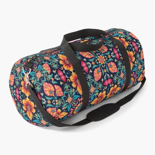 Item preview, Colorful Boho Floral Pattern Elegant Symmetry designed and sold by pASob-dESIGN.