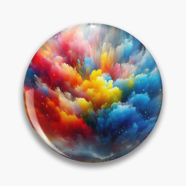 Item preview, Colorful Rain Symphony on Canvas designed and sold by inkNext.
