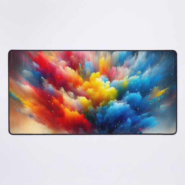 Item preview, Colorful Rain Symphony on Canvas designed and sold by inkNext.
