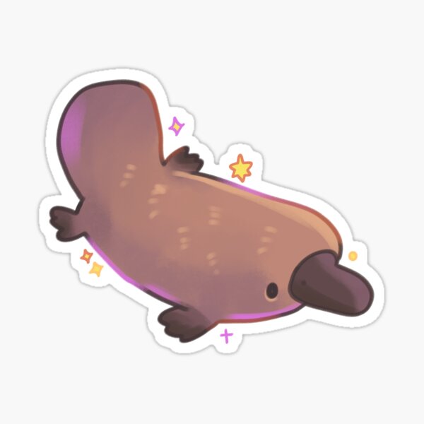 Item preview, platypus designed and sold by Mayarartsy.