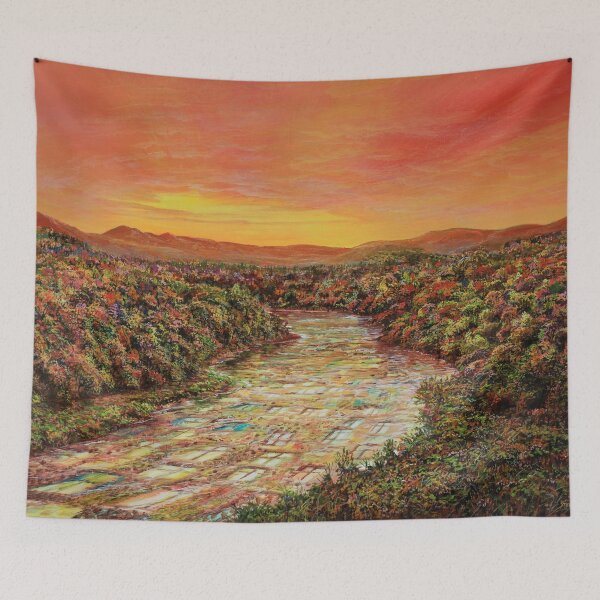 Item preview, Glass River - a river of transparent glass windows designed and sold by art paintings.