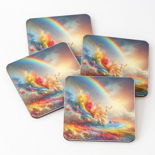 Item preview, Rain of Colors from Vibrant Clouds designed and sold by inkNext.