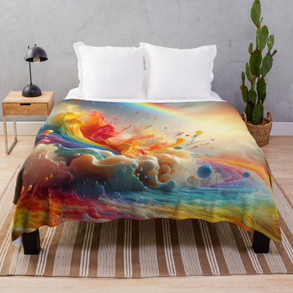 Item preview, Rain of Colors from Vibrant Clouds designed and sold by inkNext.