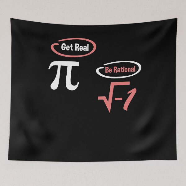 Item preview, Get Real Be Rational National Pi Day designed and sold by SassyYetClassy.