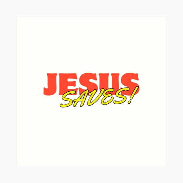 Item preview, Jesus Saves - 01 edition designed and sold by DreamDwellStore.