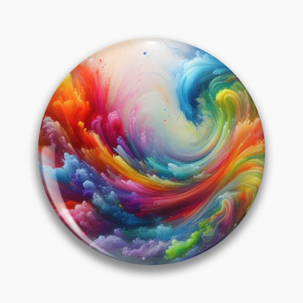 Item preview, Radiant Rainbow Symphony on Canvas designed and sold by inkNext.
