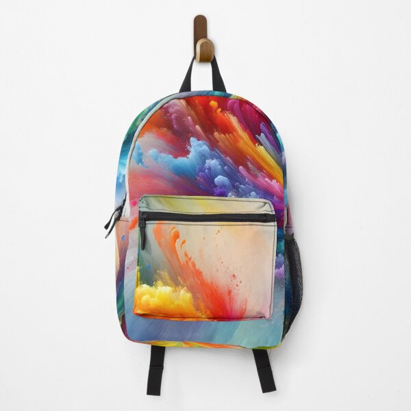 Item preview, Radiant Rainbow Symphony on Canvas designed and sold by inkNext.
