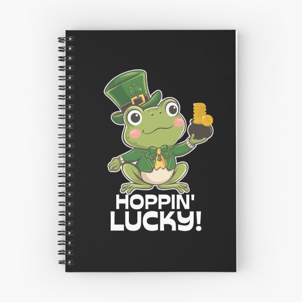Item preview, Hoppin' Lucky Frog - Saint Patrick's Day  designed and sold by fulldreamer2021.