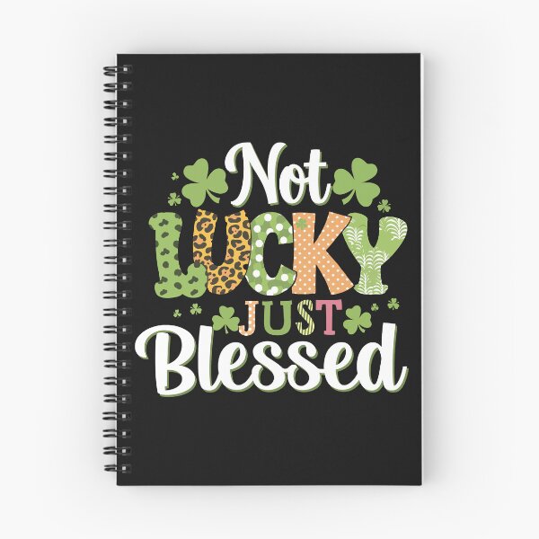 Item preview, Not lucky just blessed designed and sold by marfanna.