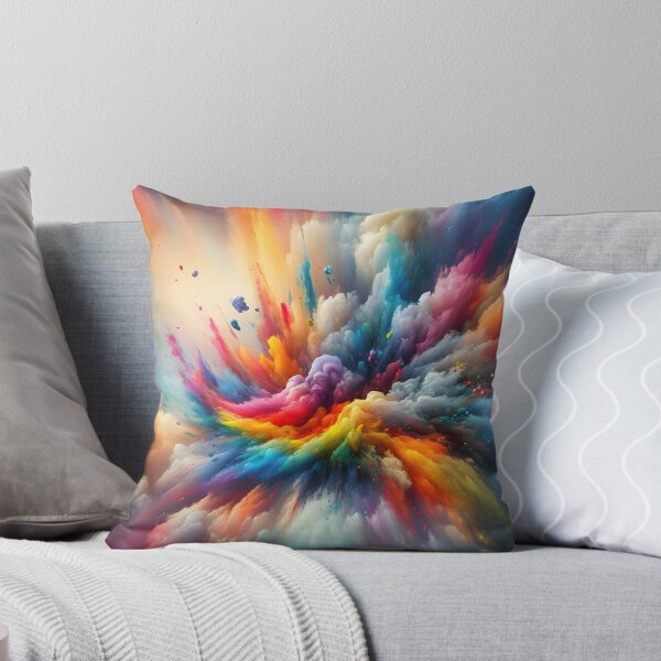 Item preview, Radiant Rainbow Symphony on Canvas designed and sold by inkNext.