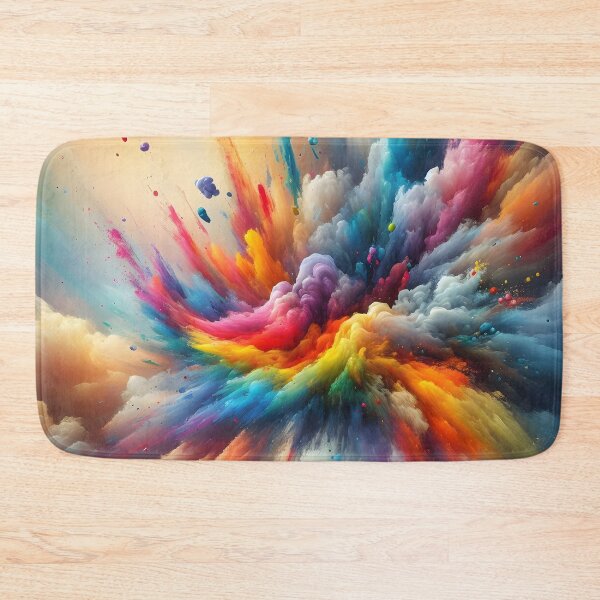 Item preview, Radiant Rainbow Symphony on Canvas designed and sold by inkNext.