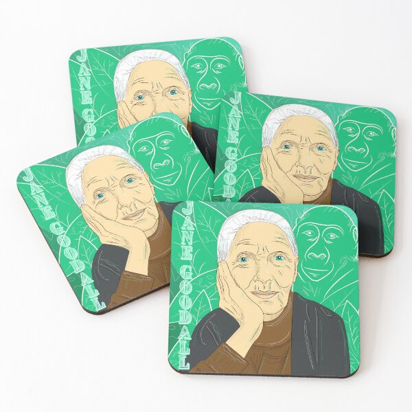 Item preview, Jane Goodall designed and sold by BewareOfArtists_byleah.