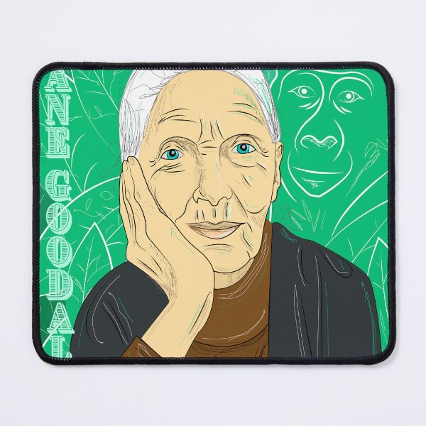 Item preview, Jane Goodall designed and sold by BewareOfArtists_byleah.
