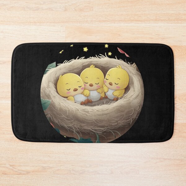 Item preview, Birdies Having a Good Night Sleep in their Nest designed and sold by HanaiPrint.