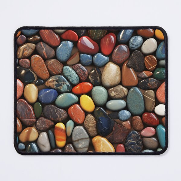 Item preview, Colorful Pebble Stone Pattern | Seamless Design designed and sold by Aramdesing.