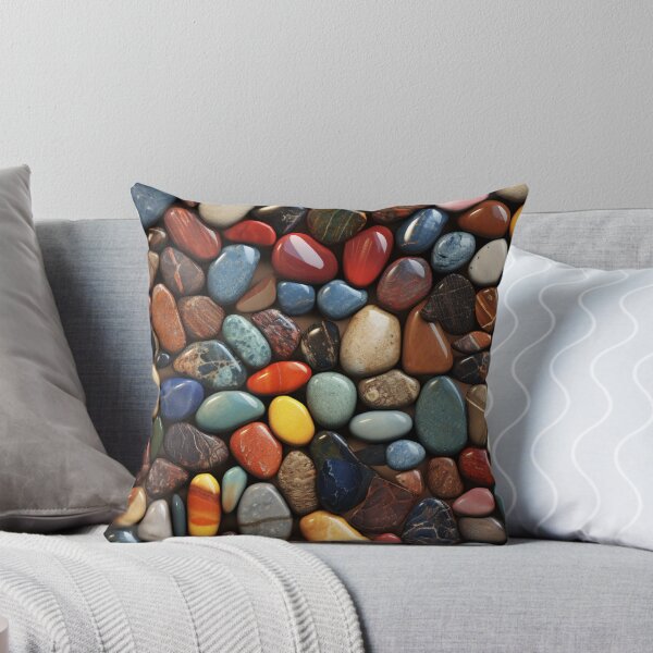 Item preview, Colorful Pebble Stone Pattern | Seamless Design designed and sold by Aramdesing.