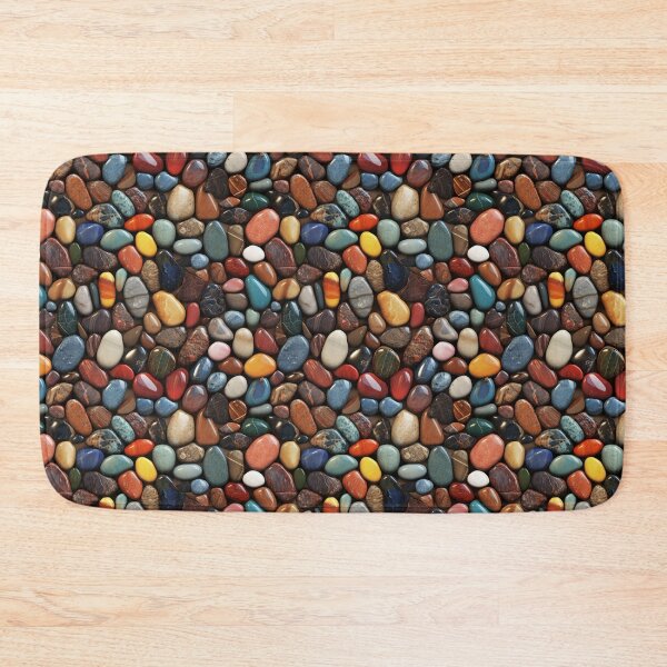 Item preview, Colorful Pebble Stone Pattern | Seamless Design designed and sold by Aramdesing.