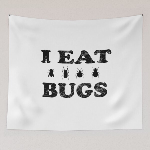 Item preview, I EAT BUGS T-shirt designed and sold by Ami Ne.