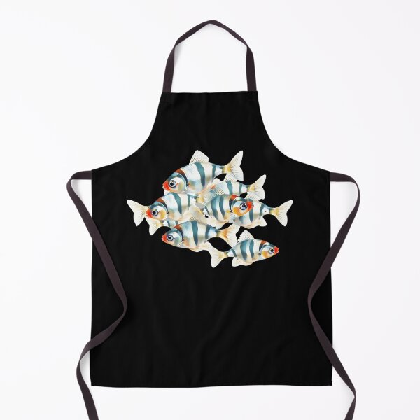 Item preview, Illustration Of A Group Of Zebrafish (Danio rerio) - Swimming in water. Th - Fish Lover designed and sold by Smix Pixels.