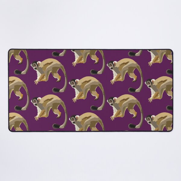 Item preview, B is for Black Capped Squirrel Monkey ,Black-Capped Squirrel Monkey – South American Primate Illustration designed and sold by PrettylittlepastelUk.