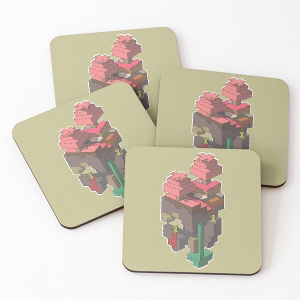 Item preview, Minecraft Mini Island Pink Map  designed and sold by induwara27.