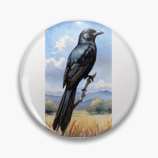 Item preview, Black Anu bird designed and sold by Helios Be. Lavsh.