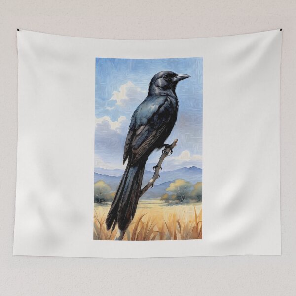 Item preview, Black Anu bird designed and sold by Helios Be. Lavsh.