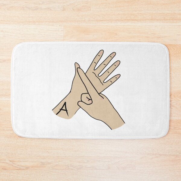 Item preview, BSL letter sign A designed and sold by Artistkhg.