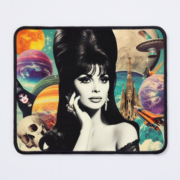 Item preview, Retro Hot Goth Woman designed and sold by PulpVintage.