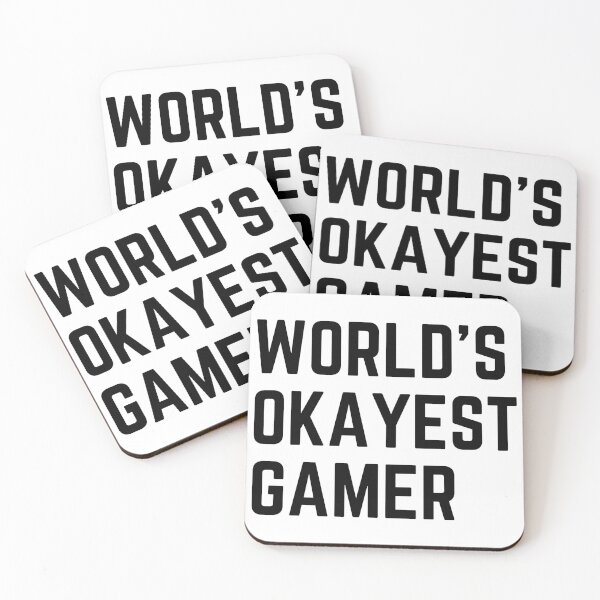 Item preview, World's Okayest Gamer – Funny Gaming T-Shirt for Casual & Pro Players designed and sold by relso.
