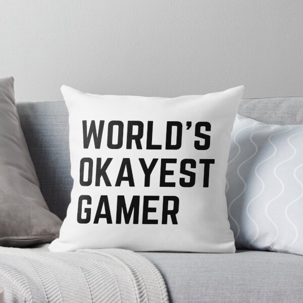 Item preview, World's Okayest Gamer – Funny Gaming T-Shirt for Casual & Pro Players designed and sold by relso.