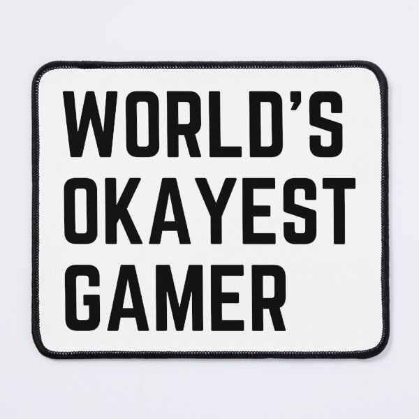 Item preview, World's Okayest Gamer – Funny Gaming T-Shirt for Casual & Pro Players designed and sold by relso.